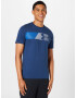 UNDER ARMOUR Funkcionalna majica 'FAST LEFT CHEST' modra / mornarska / bela - Pepit.si