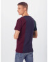 Urban Classics Majica 'Tripple Tee' mornarska / jelka / burgund - Pepit.si