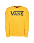 VANS Majica 'CLASSIC CREW II' rumena / črna - Pepit.si