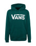 VANS Majica temno zelena / bela - Pepit.si