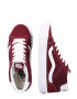 VANS Visoke superge 'Skool 37' burgund / bela - Pepit.si