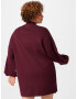 Vero Moda Curve Pletena obleka 'Nancy' burgund - Pepit.si