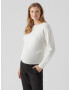 Vero Moda Maternity Pulover 'DOFFY' bela - Pepit.si