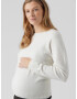 Vero Moda Maternity Pulover 'DOFFY' bela - Pepit.si