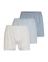 WEEKDAY Boxershorts 'Kronos' bela / azur / modra - Pepit.si