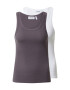 WEEKDAY Top 'Close Fitted' temno siva / bela - Pepit.si