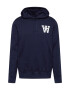 WOOD WOOD Sweatshirt 'Ian' temno modra / bela - Pepit.si