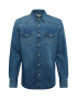 WRANGLER Srajca moder denim - Pepit.si