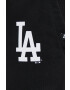 47brand Hlače Mlb Los Angeles Dodgers črna barva - Pepit.si