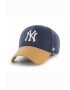 47brand Kapa Mlb New York Yankees mornarsko modra barva - Pepit.si