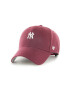 47brand Kapa Mlb New York Yankees bordo barva - Pepit.si