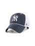 47brand Kapa s primesjo volne MLB New York Yankees mornarsko modra barva - Pepit.si