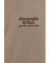 Abercrombie & Fitch Bombažna kratka majica 3 Pack mornarsko modra barva - Pepit.si