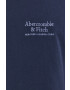 Abercrombie & Fitch Bombažna kratka majica 3 Pack mornarsko modra barva - Pepit.si