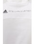 adidas by Stella McCartney Bluza ženska bela barva - Pepit.si