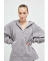 adidas by Stella McCartney Pulover od trenirke siva barva s kapuco - Pepit.si