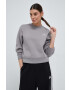 adidas by Stella McCartney Pulover od trenirke siva barva - Pepit.si