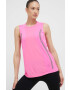 adidas by Stella McCartney Top za tek TruePace roza barva - Pepit.si