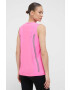 adidas by Stella McCartney Top za tek TruePace roza barva - Pepit.si