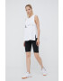 adidas by Stella McCartney Top za vadbo bela barva - Pepit.si