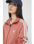 adidas Originals Bluza ženska oranžna barva - Pepit.si