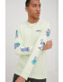 adidas Originals Bombažen longsleeve zelena barva - Pepit.si