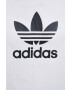 adidas Originals Bombažna kratka majica bela barva - Pepit.si