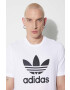 adidas Originals Bombažna kratka majica bela barva - Pepit.si