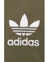 adidas Originals Bombažna kratka majica bela barva - Pepit.si