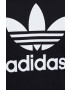 adidas Originals Bombažna kratka majica črna barva - Pepit.si