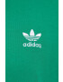 adidas Originals Bombažna kratka majica zelena barva - Pepit.si