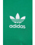 adidas Originals Bombažna kratka majica zelena barva - Pepit.si