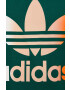 adidas Originals Bombažna kratka majica zelena barva - Pepit.si