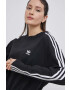 adidas Originals Bombažna obleka Adicolor - Pepit.si