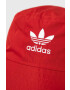 adidas Originals Dvostranski klobuk Thebe Magugu rdeča barva - Pepit.si