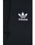 adidas Originals Pulover črna barva s kapuco - Pepit.si