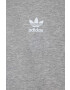 adidas Originals Otroška bombažna kratka majica siva barva - Pepit.si