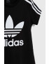 adidas Originals Otroška obleka črna barva - Pepit.si