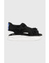 adidas Originals Otroški sandali 360 SANDAL 3.0 C črna barva - Pepit.si