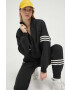 adidas Originals Pulover Neuclassics Tracktop ženski črna barva - Pepit.si