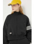 adidas Originals Pulover Neuclassics Tracktop ženski črna barva - Pepit.si