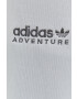 adidas Originals Spodnji del trenirke Hyperturf Adventure siva barva - Pepit.si