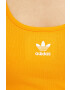 adidas Originals Top Adicolor ženski oranžna barva - Pepit.si