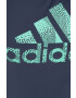 adidas Performance Enodelne kopalke Big Logo mornarsko modra barva - Pepit.si