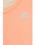 adidas Performance Kratka majica za tek Fast oranžna barva - Pepit.si