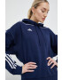 adidas Performance Pulover od trenirke Tiro 23 mornarsko modra barva s kapuco - Pepit.si