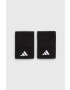 adidas Performance Trak za zapestje 2-pack črna barva - Pepit.si