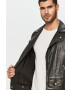 AllSaints usnjena jakna Milo Biker - Pepit.si