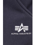 Alpha Industries Spodnji del trenirke mornarsko modra barva - Pepit.si