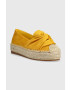 Answear Lab Espadrile rumena barva - Pepit.si